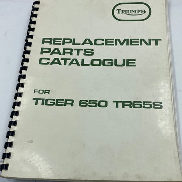 JRP019 - 650 /TR65S PARTS BOOK 1981/82