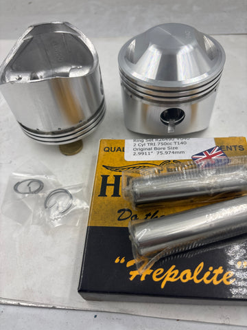 PS217/40 - 76MM MORGO/750 BIG-BORE +040 PISTONS