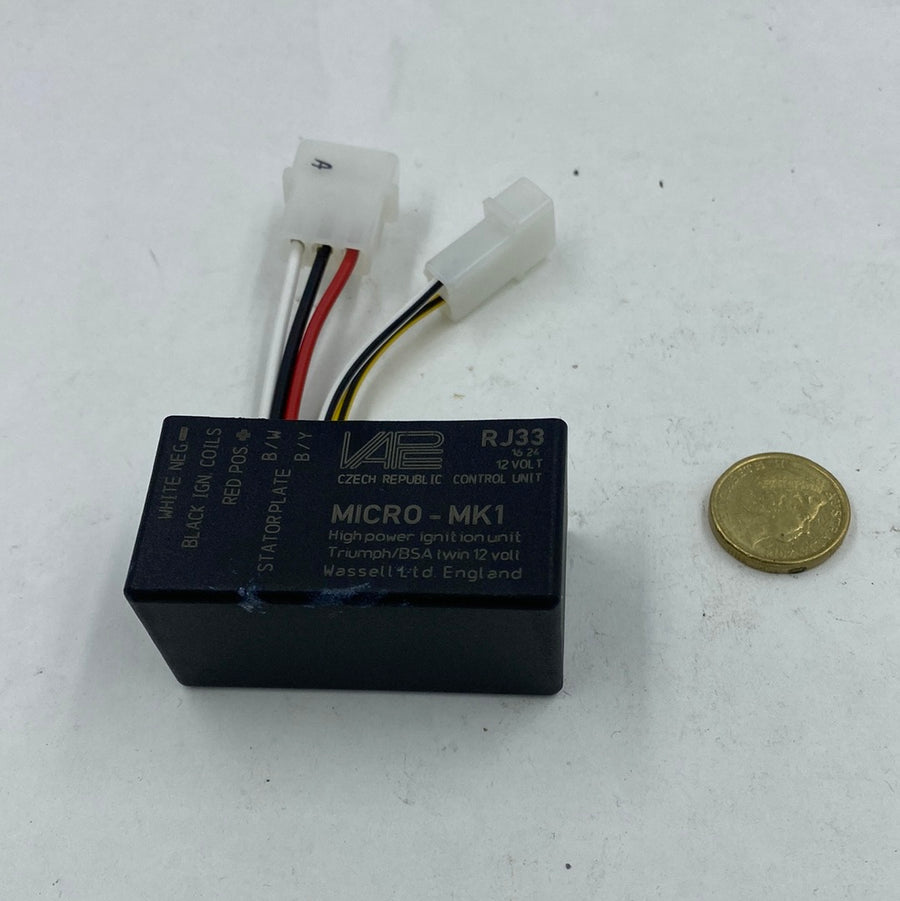 WW61494 - WASSELL VAPE IGNITION MODULE BOX Union Jack Motorcycles WW61494 - WASSELL VAPE IGNITION MODULE BOX Union Jack Motorcycles