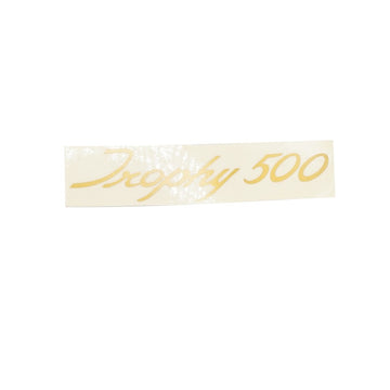 600676 - TROPHY 500 SIDECOVER DECAL 1967/68
