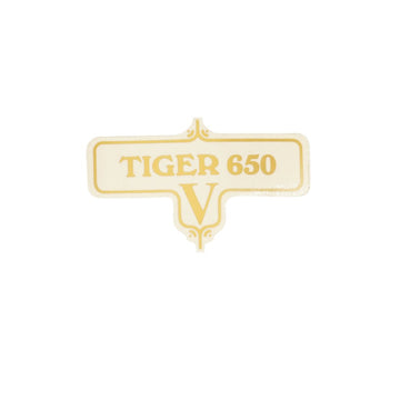 603952 - TIGER V SIDECOVER DECAL 1972/