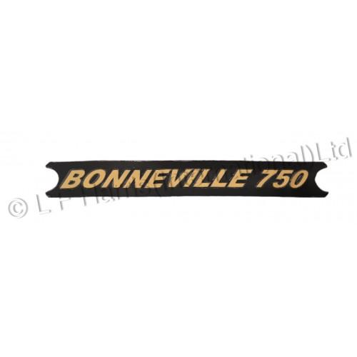 604385 - BONNEVILLE 750 DECAL BLACK 1973/78
