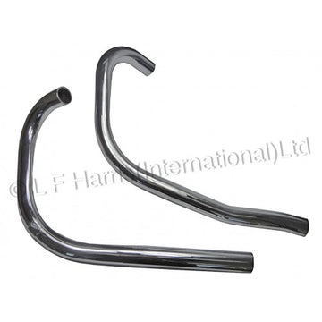 702985/7 - T100 EXHAUST PIPES 1950/53