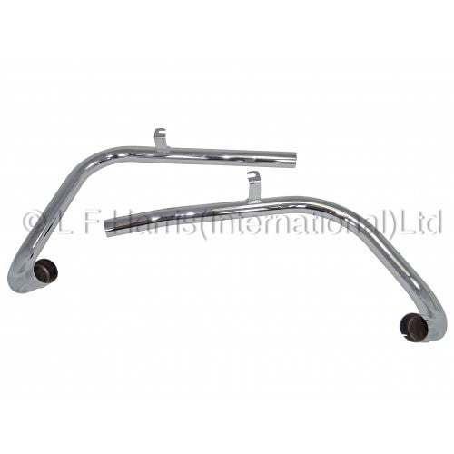 704716/8 - B RANGE EXHAUST PIPES 1963/66