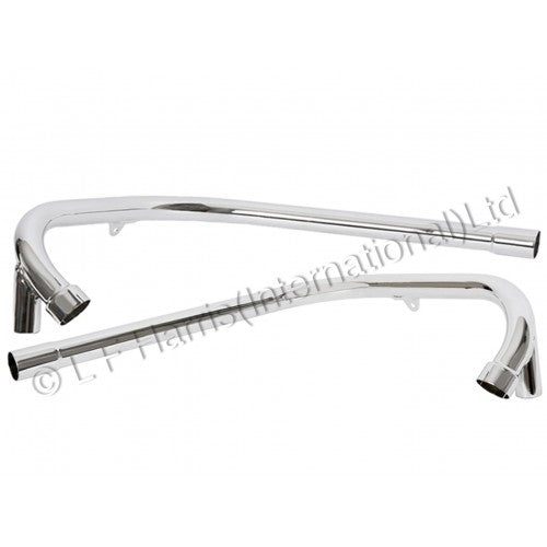 709363/4 - B RANGE EXHAUST PIPES BALANCED 1969/70