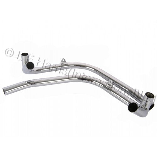 713755/8 - T140 PUSH-IN BALANCED EXHAUST PIPES 1973/79