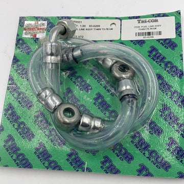 836209 - T120/T140 UK FUEL LINE KIT 1973/78