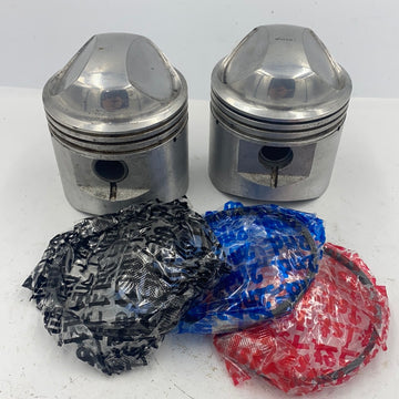 706867/040 - T120 HIGH-COMP PISTONS +040