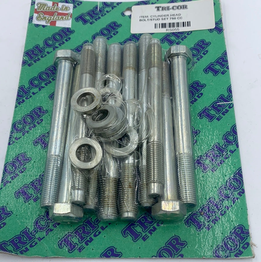 RS055 - T140 HEAD BOLT KIT 1973/88