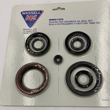 WW61353 - T150/T160 OIL SEAL KIT 1968/76