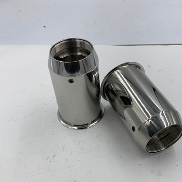 973633 - T120/T150 STAINLESS FORK SEAL HOLDERS PRS 1968/70