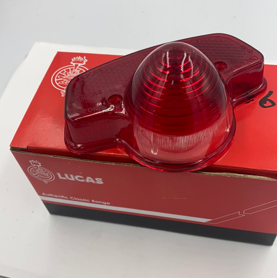 991046 - 1966/71 LUCAS BEE-HIVE TAILIGHT LENS