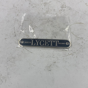 WW86005 - LYCETTE SADDLE SEAT BADGE