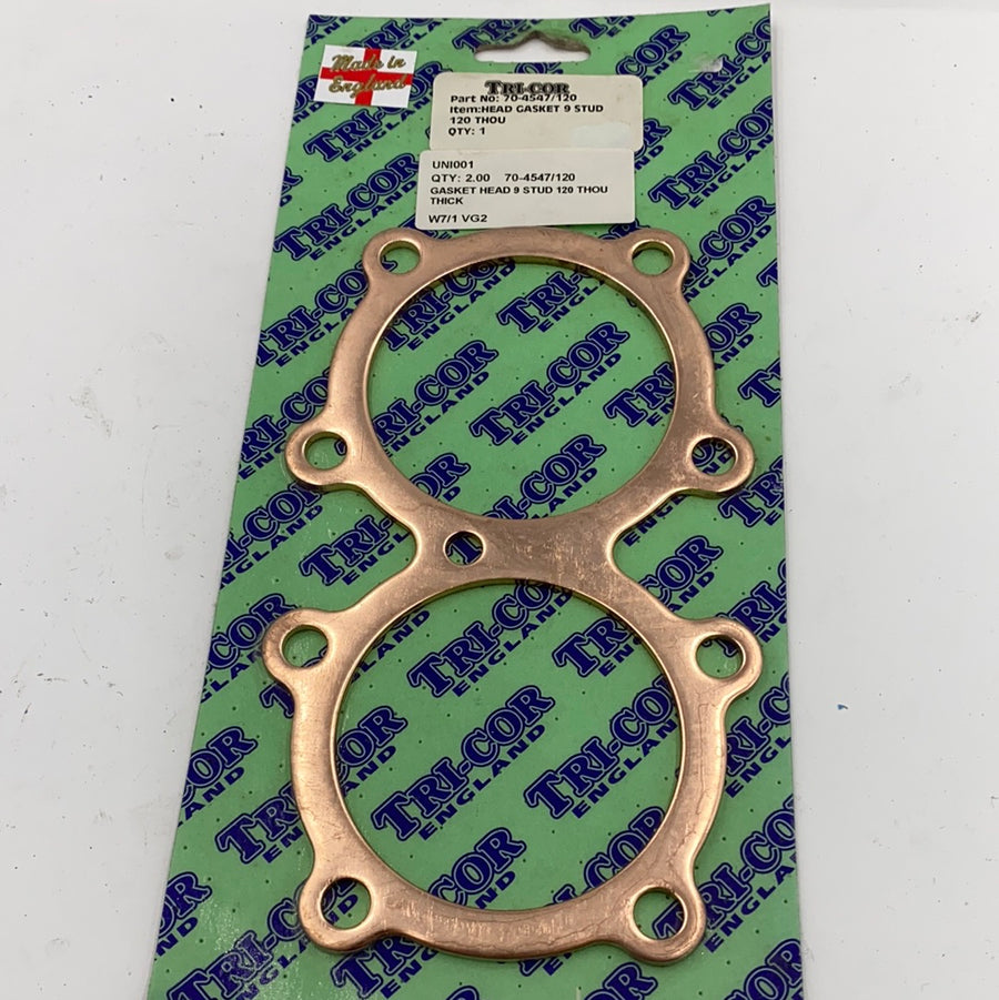 704547/120 - 9 STUD .120 TRIPLE THICKNESS HEAD GASKET