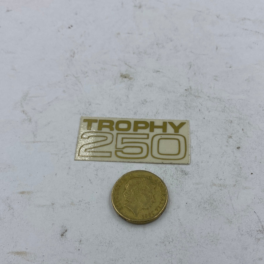 UJ-5 - TROPHY 250 TANK DECAL 1969/70